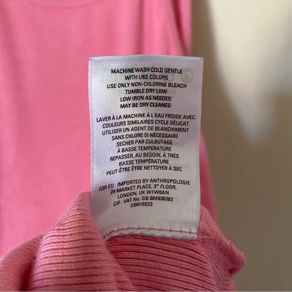 Lilka Anthropologie Pink Rayon Spandex Flowy Tank Top - Picture 7 of 9